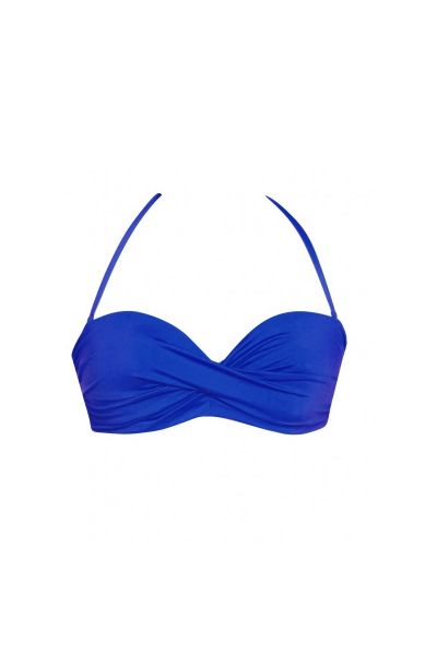 BIKINI TOP STRAPLESS CUP C ΜΠΛΕ ΡΟΥΑ -22066093C 14