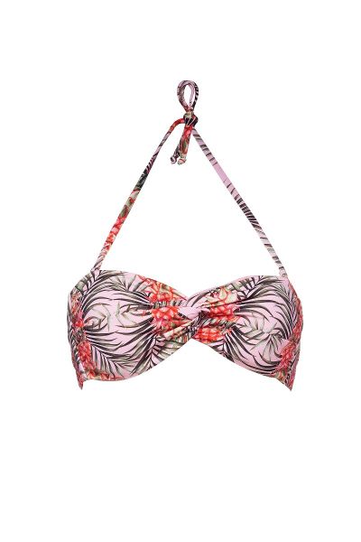 "TROPICAL GIRL" STRAPLESS BIKINI TOP -22066059 10