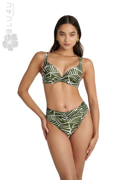 'AMAZON STRIPES'BIKINI TOP CUP C -25366114C
