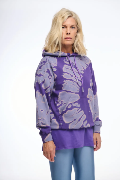 PCP-Tie-Dye Purple Hoodie