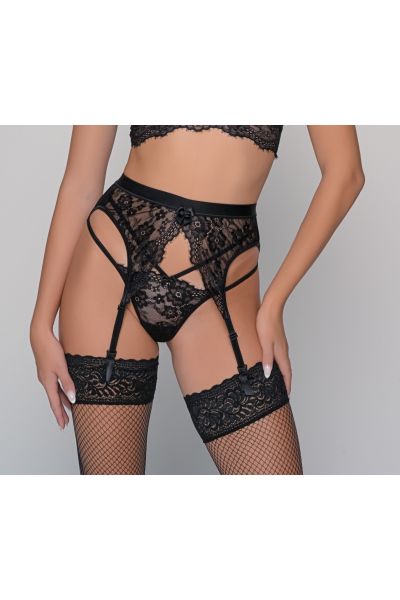 G-String Δαντέλα Μαύρο -M6888B
